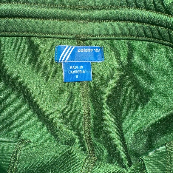 Adidas women’s small Green track pants with Logo - Picture 2 of 3